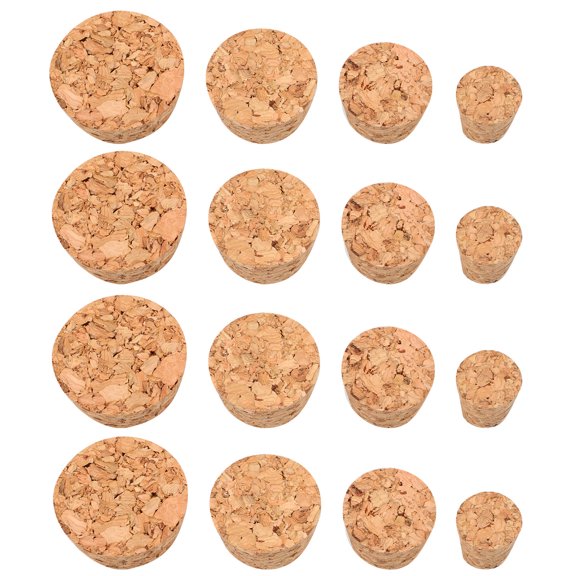 KALLORY  40 Pcs Cork Wine Stopper Bottle Sealing Plug Replacement Corks