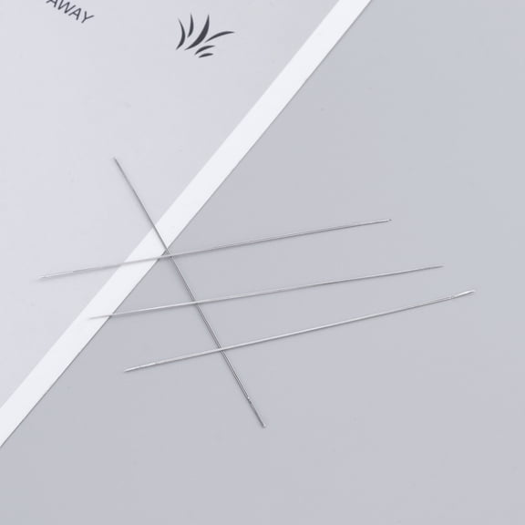 KALLORY Beading Tool Silver 4 Pcs 3x0.4x0.2in