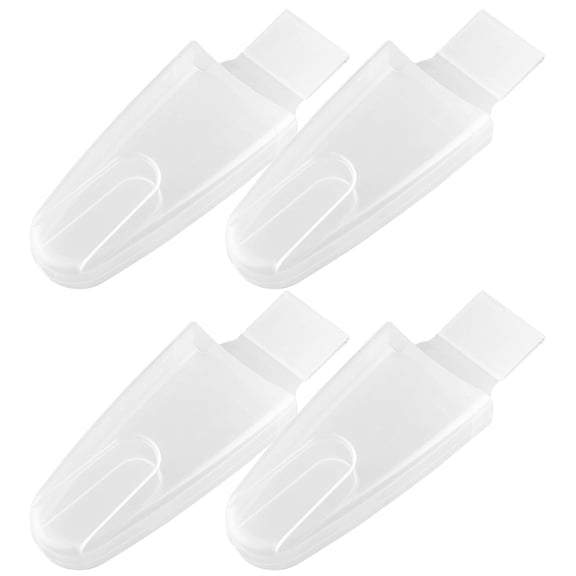 KALLORY 4Pcs Pruner Pouch for Garden Shears and Tools in 8.6*3.1*1.2in Transparent PP