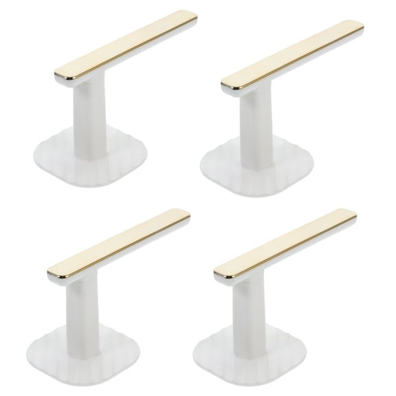 OFFIGAM Long Rod Design Adhesive Hooks 4Pcs For Bathroom
