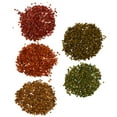 thumbnail image 1 of KALLORY 5-Pack Faux Fall Leaves for Model Railways, Miniature Landscapes, Crafts, Building Models, Artificial Autumn Foliage Decor, 1 of 9