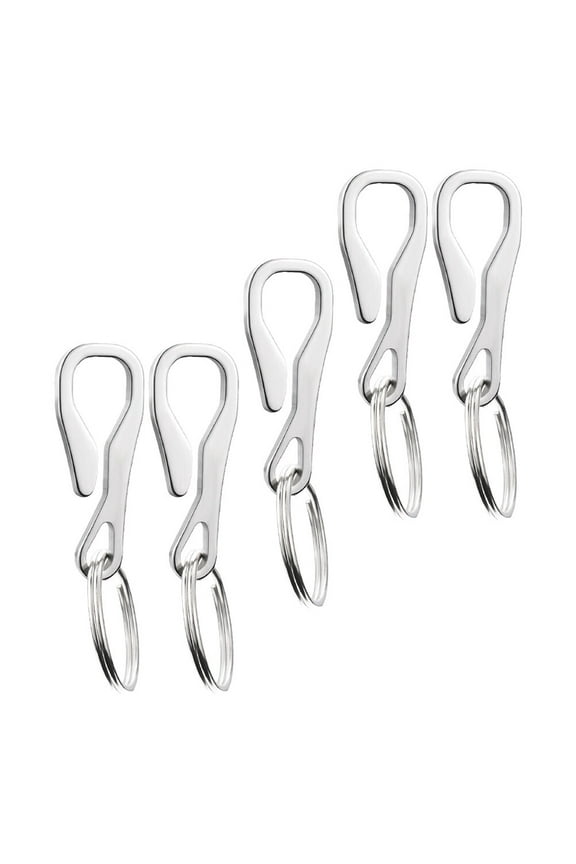 5Pcs Strap Clips Metal Key Chain Buckle for Backpack Quick Release