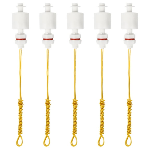 KALLORY 5Pcs Zp4510-P Vertical Float Switches for Automatic Bilge Pumps in Pump and Tank Water Management Systems
