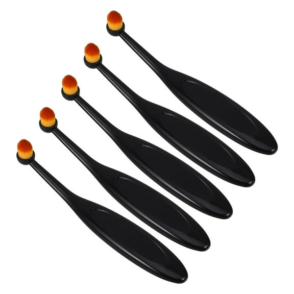 KALLORY 5Pcs Ink Blenders Brush Set for Card Making and Crafting with Soft Durable Bristles for Paper