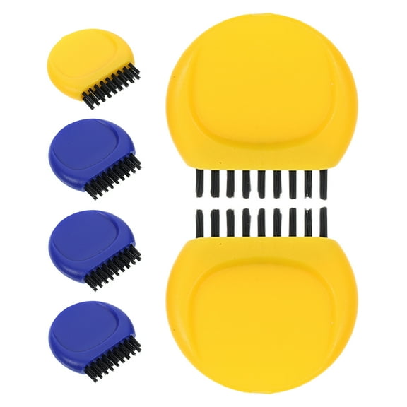 KALLORY 6pcs Golfs Cleaner Golfs Club Brush Reusable Golfs Balls Brush Golfs Tee Brush