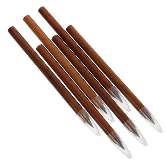 KALLORY 6pcs Self-Sharpening Wood Pencils Color No Sharpening Needed Ideal for Students and Office Use