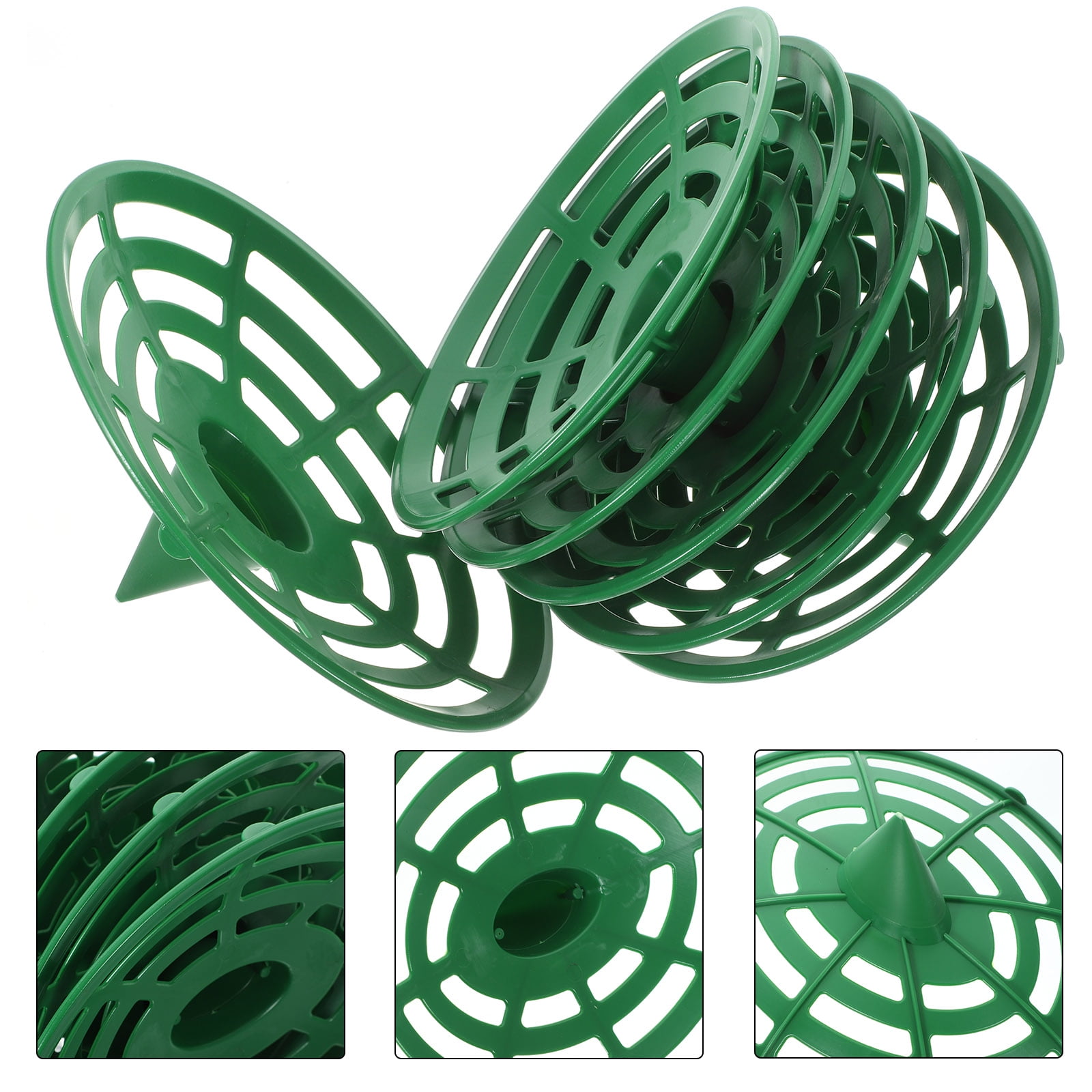 KALLORY 6pcs Strawberry Growing Racks Improve Harvest Rate Plastic ...