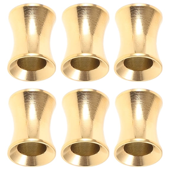 KALLORY Taper Gauges For Ears Ear Skin Tunnels Plugs Expanders Gauges 316L Stainless Steel 6Pcs