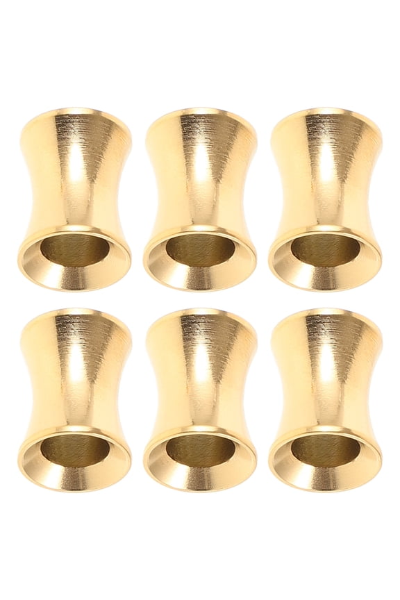 Taper Gauges For Ears Ear Skin Tunnels Plugs Expanders Gauges 316L Stainless Steel 6Pcs