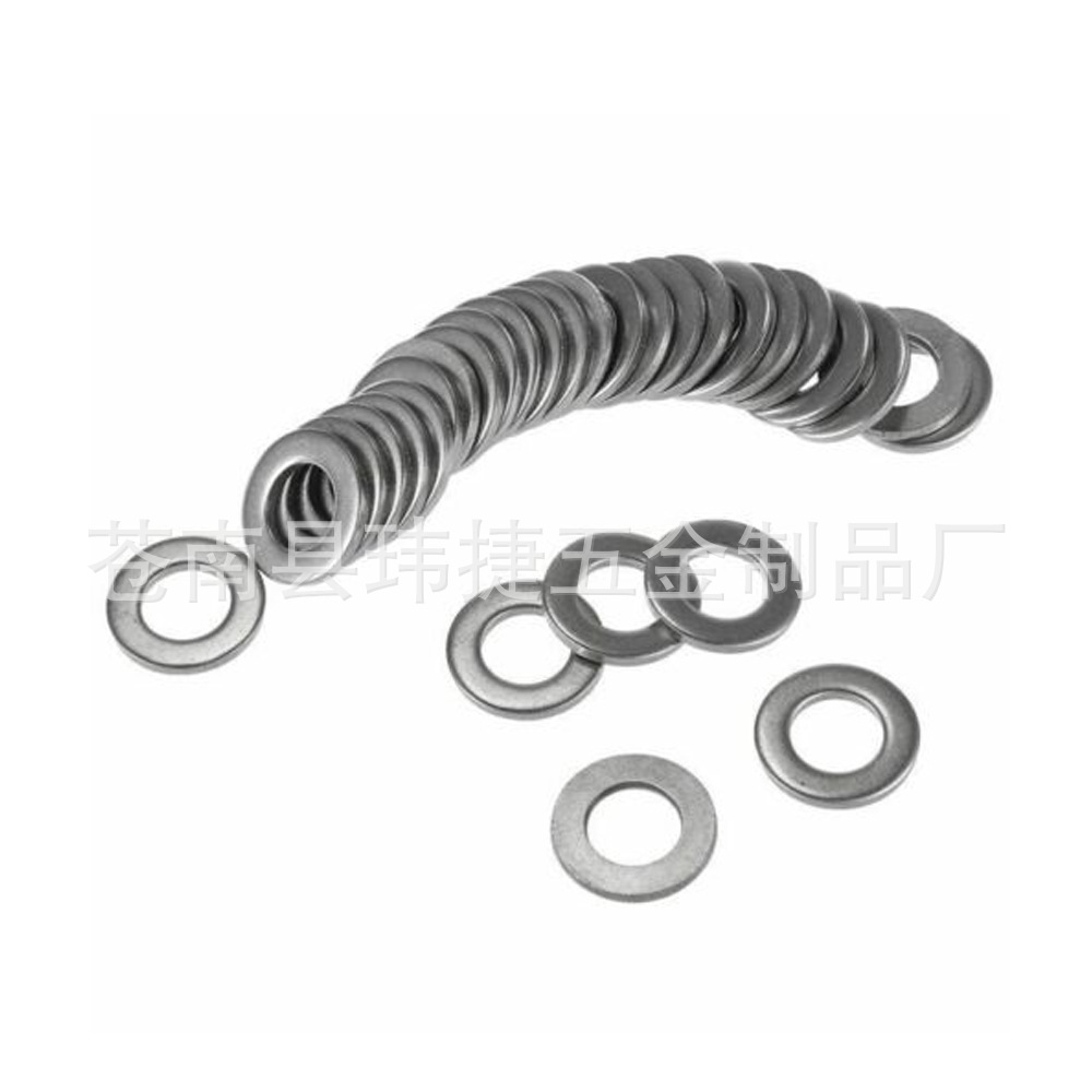 KALLORY 790Pcs Metal Flat Washers Assortment Silver Stainless Steel for Plumbing and Furniture