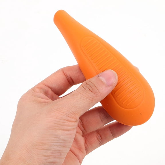 KALLORY Hanger Shoulder Expanders Orange Plastic for Home Use Versatile and Sturdy 8Pairs