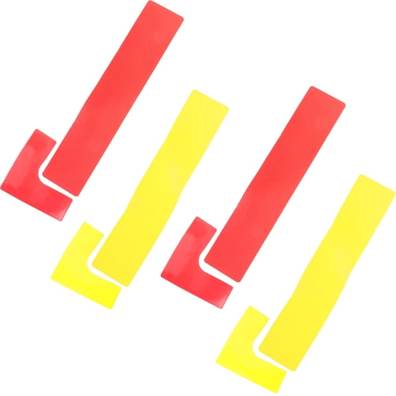 KALLORY 8Pcs Tennis Court Accessories Assorted Color For Athletes