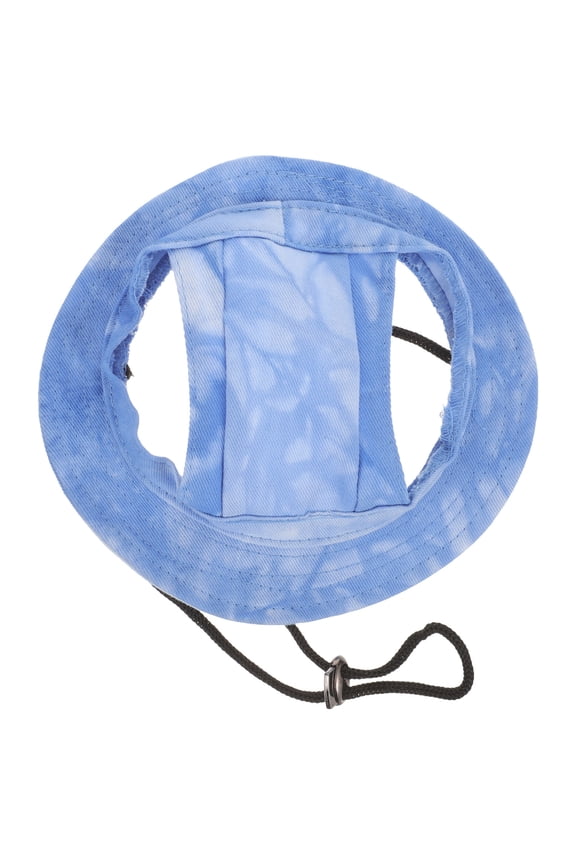 Adjustable Sky Dog Sun Hat with Wide Brim and Ear Openings for Outdoor and Activities