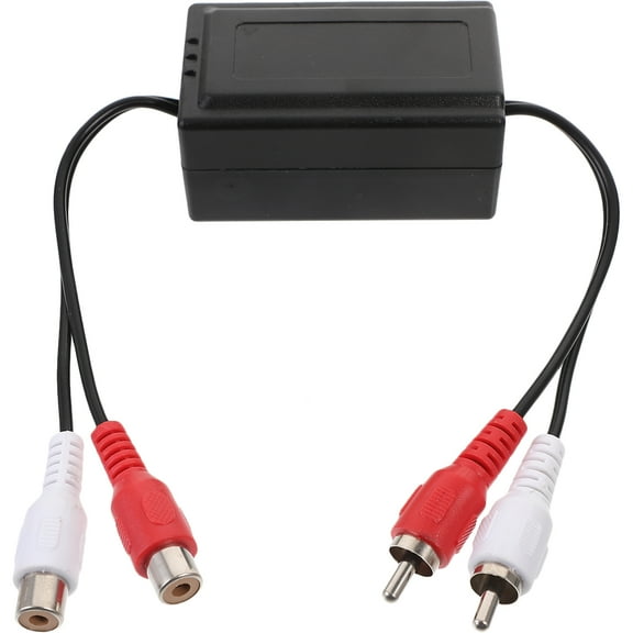 KALLORY Amplifier Noise Isolator Audio Filter Car Hum
