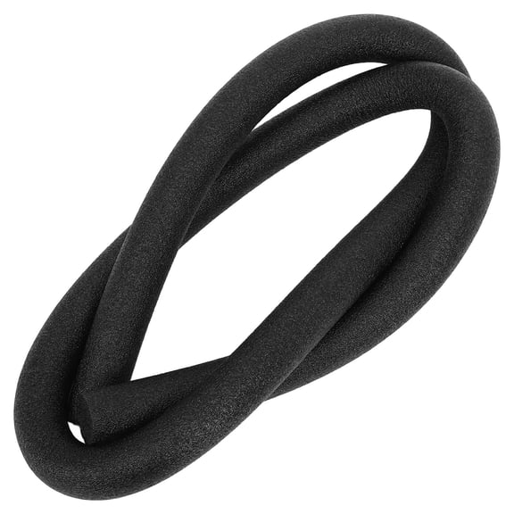 KALLORY Black Foam Backer Rod 0.5 Inch for Home Use, Effective Gap Filler and Seal Strip, Versatile Application for Doors and