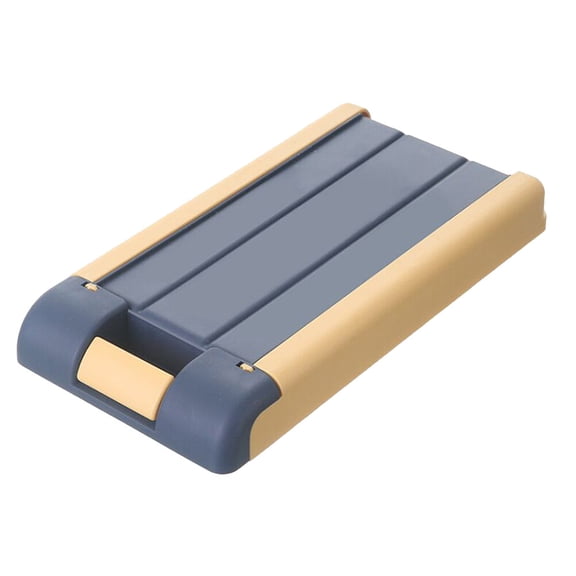 KALLORY Blue 11.4X5.9In Rectangular Abs Storage Drawer For Stationery Storage Home Study Desk Accessories