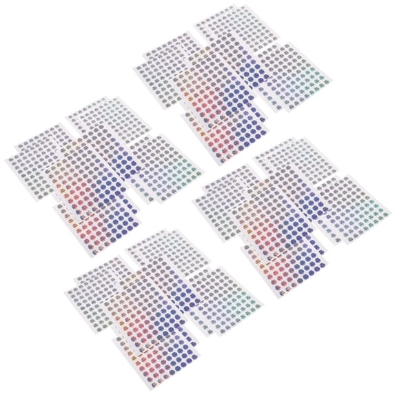 KALLORY Business Affairs Stickers 1600Pcs Round Stickers for Business Owners