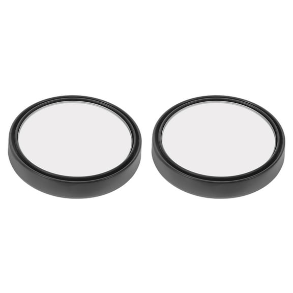 KALLORY Car Side Mirror Blind Spot Blindspot Rearview Mirrors Small Work Black