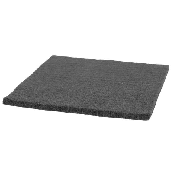 KALLORY Carbon High Temperature Resistant Graphite Felt 10.00X10.00X0.50CM Black
