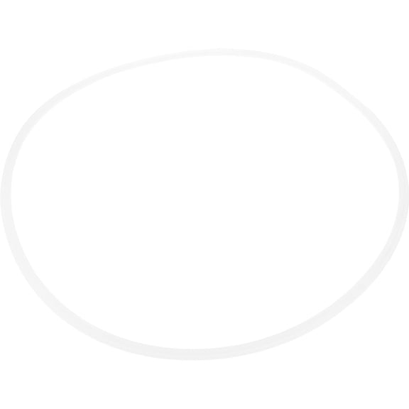 KALLORY Anti-slip Ring Bar Stool Base Ring Plastic Floor Protector for Home 1Pcs