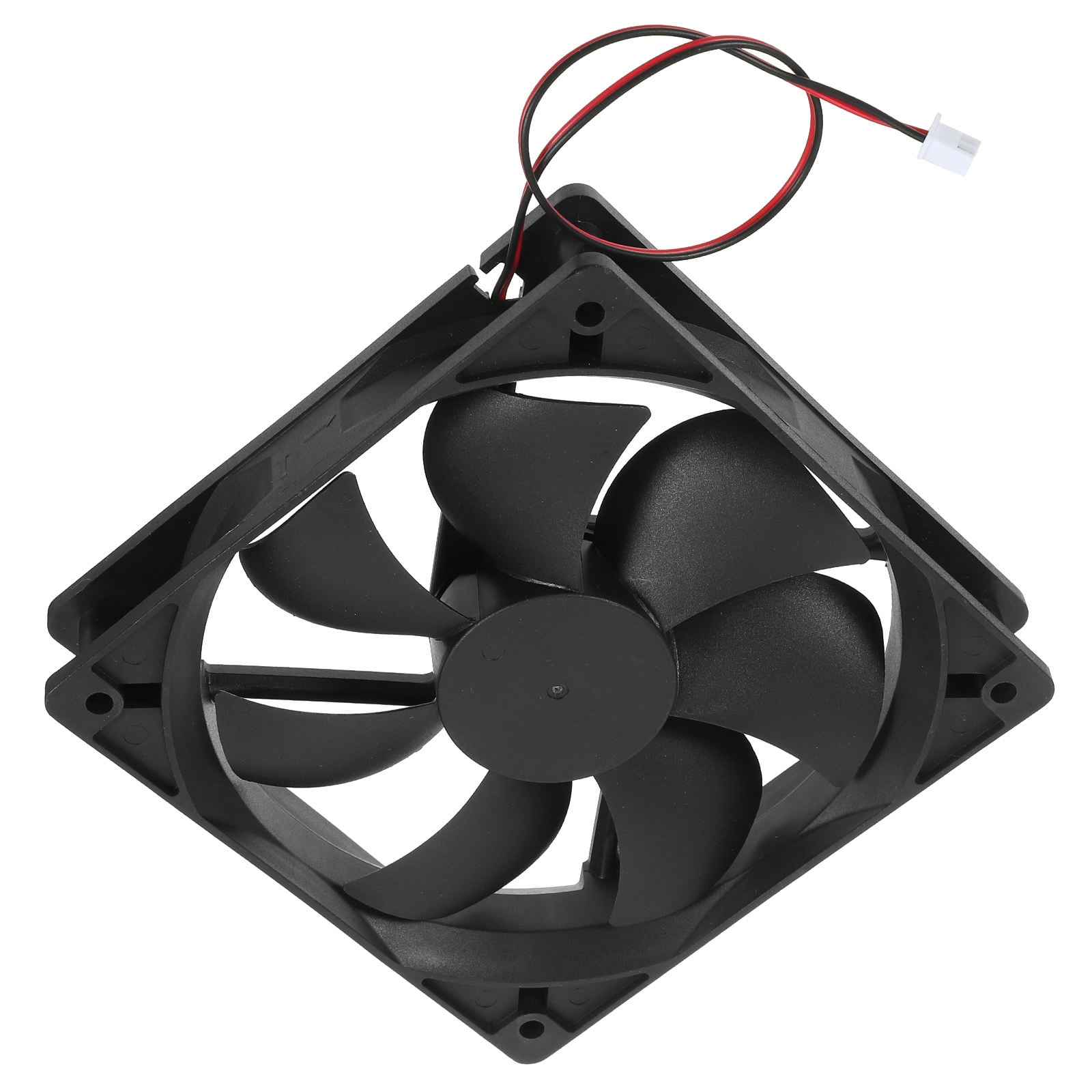 KALLORY Computer Fan 12cm Computer Radiator 12V Electronic Brushless DC ...