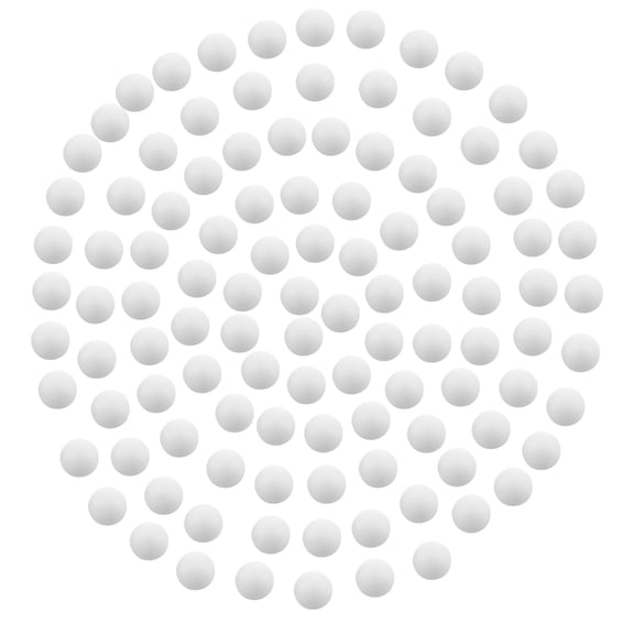 KALLORY Couch Stuffing 1 Pack For Bean Bags And Crafts White 6-8mm