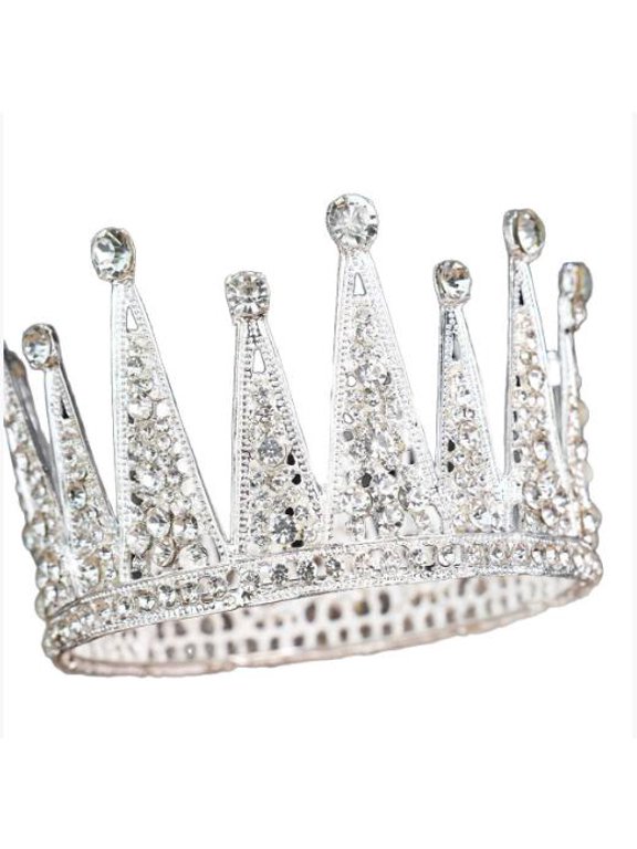 Elegant Crystal Bridal Hair Accessory for Weddings, Special Occasions, and Formal Events, Princess Style