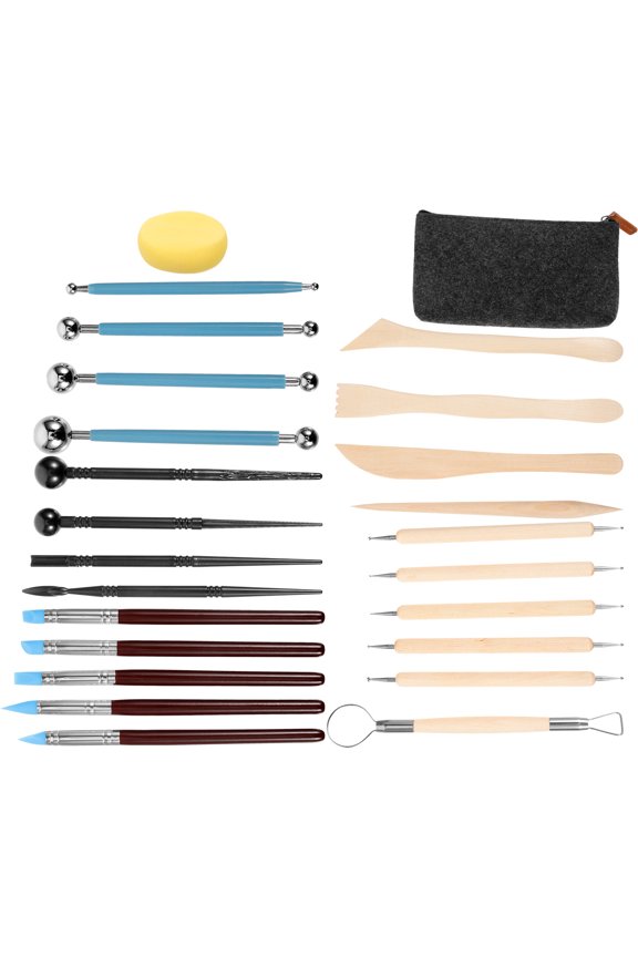 Sculpting Tools Assorted Color 1 Set 8.25X4.72X2.75in