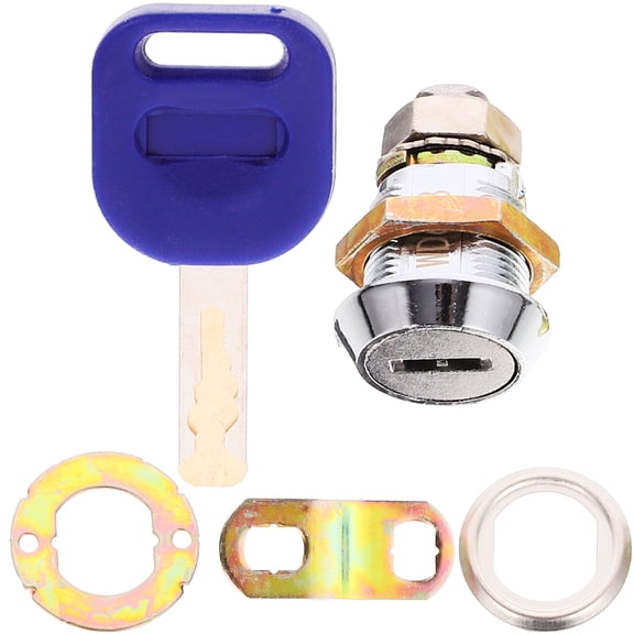 KALLORY Deadbolt Cabinet Door Lock Keyed Cabinet Lock 3.20X2.00X2.00CM