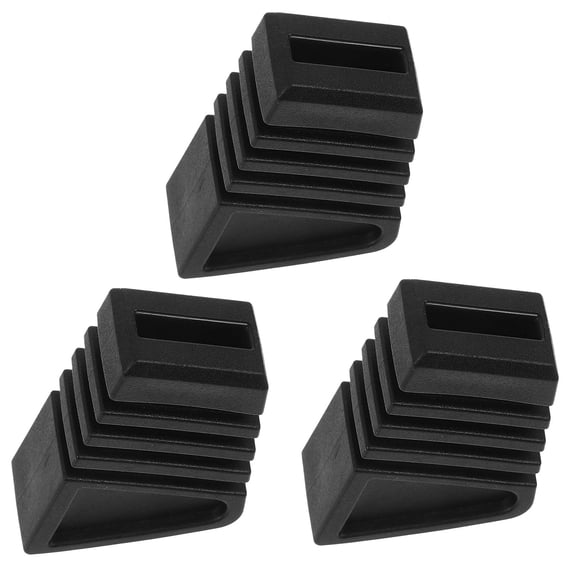 KALLORY Drum Replacement Feet 3Pcs Rubber Leg Protectors for Musicians and Bands