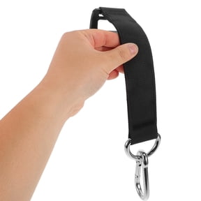 KALLORY Heavy-Duty Black Home Gym Equipment Hanging Hook for Pull Ups Punching Bags and Swings