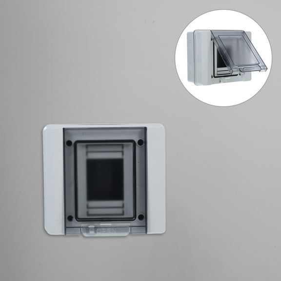 KALLORY Electric Panel Box Light Grey Abs Plastic 16.00X14.50X9.00In For Indoor Outdoor Use 1 Set