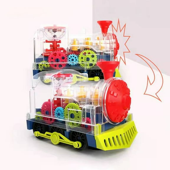 KALLORY Electric Train Toy Simulation for Kids Child Toddler