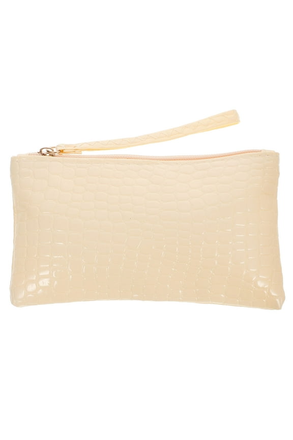 Evening Bags Beige Polyester Elegant Style 18 00X11 00X0 50Cm 1Pack