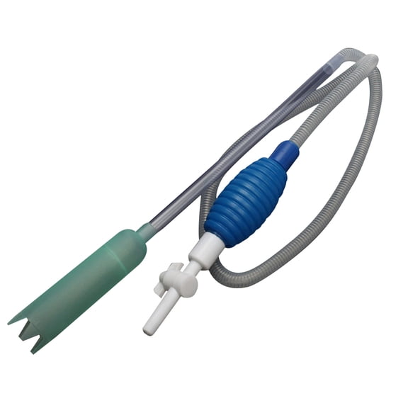 KALLORY Aquarium Water Changer Manual Syphon Pump Fish Tank Tool Easy Install for Fresh and Tanks