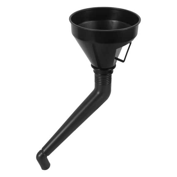 KALLORY  Funnel with Hose Funnels for Filling Bottles Motorcycle Oil Change Black