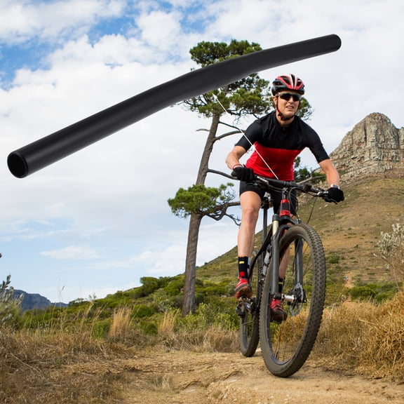 KALLORY 31.8mm Black Aluminum Alloy Straight Handlebar Lightweight Road Bike Replacement Part