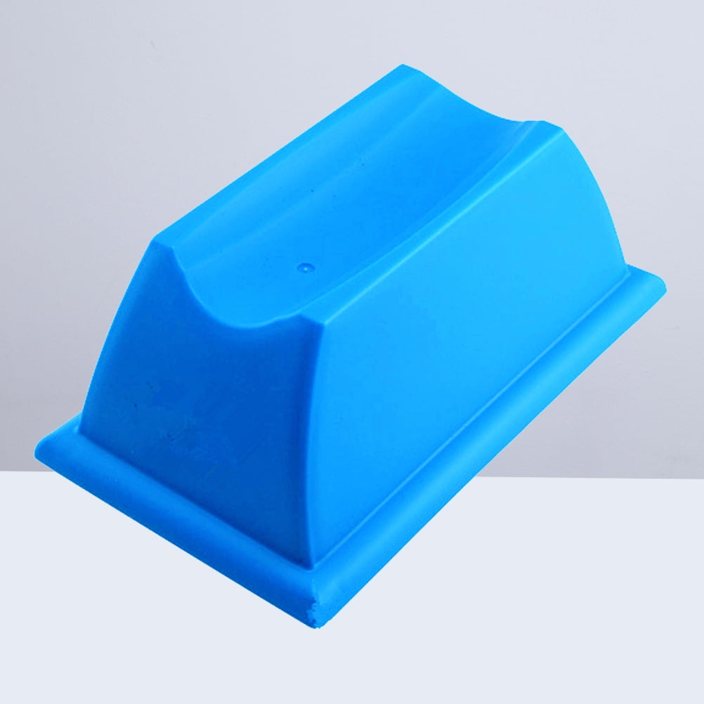 KALLORY Indoor Bike Trainer Support Accessories 1Pcs Blue ABS Wheel ...