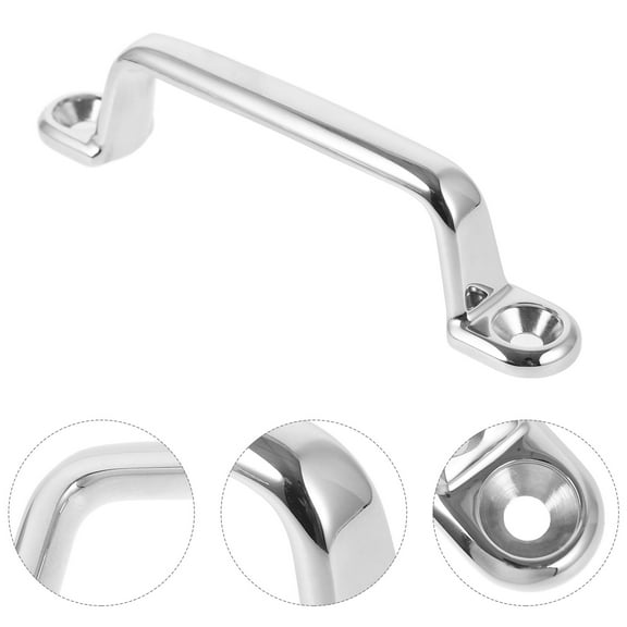 KALLORY Bathroom Grab Handles Stainless Steel Easy Installation 1Pack