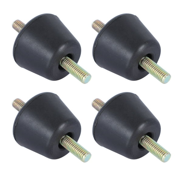 KALLORY Isolation Pads for Condenser Shock Absorbing with Black Rubber and Stabilizing Function