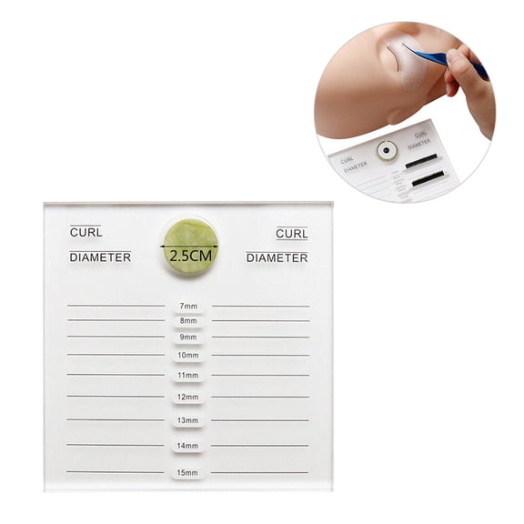 KALLORY Square Lash Tiles for Eyelash Extensions, Lash Extension Supplies for Salon Use, 1 Piece