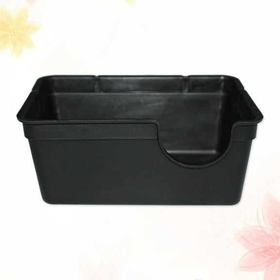 KALLORY Reptile Hideout Lizard Cave Black Plastic Natural Environment Simulation Habitat 1 Piece