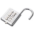 thumbnail image 1 of KALLORY Resettable Combination Padlock for Bike, Locker, Gate, Travel - Security Lock with Easy Reset Feature, 1 of 5