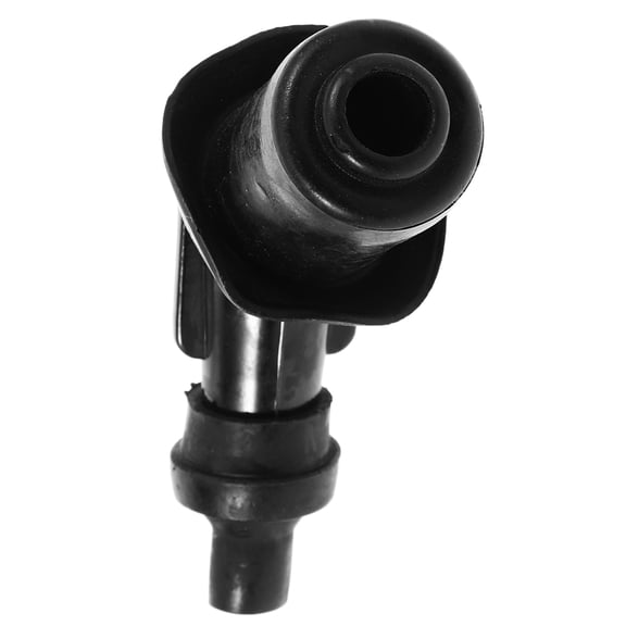KALLORY Motorbike Grip End Plug Caps Black Spark Plug Cap Plastic Repair 1Set