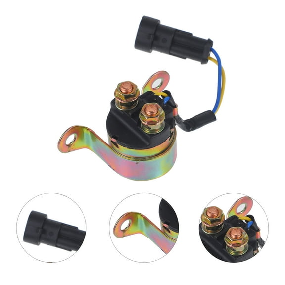 KALLORY Motorcycle Ignition Coil Switch Push Button for Motorcycles Handlebar