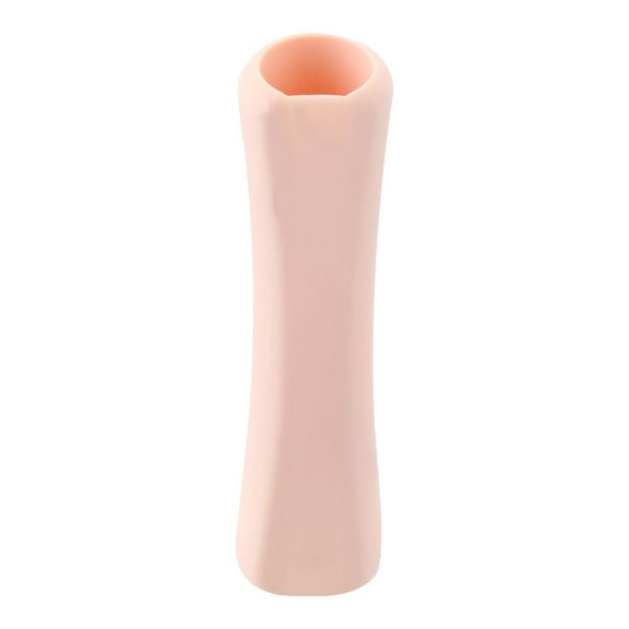 KALLORY Pink Silicone Pen Cover for Comfortable Grip 1 Pc