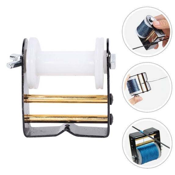 KALLORY Portable Archery Winder Durable Metal Bowstring Winder Easy Install for Archery Assorted Color