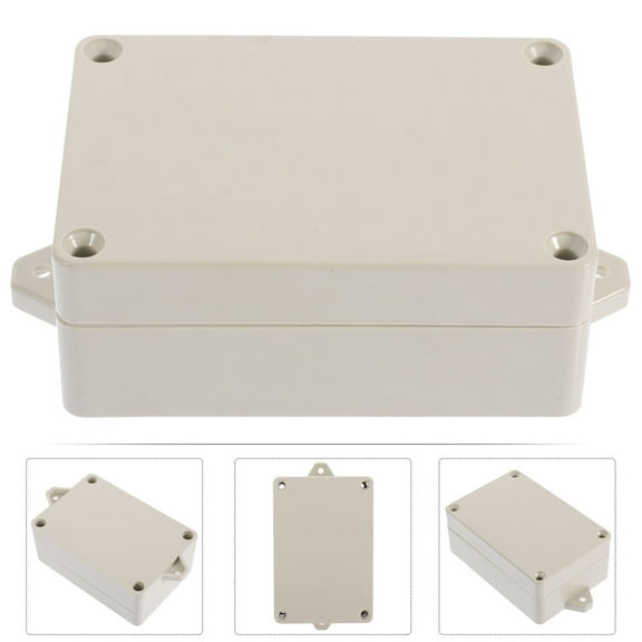 KALLORY Project Box Junction Box Outdoor Electrical Project Box Weatherproof Cable Junction Box
