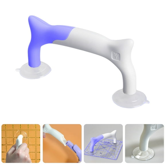 KALLORY Quilting Ruler Handles 1 Pcs Multi-functional for DIY Projects and Sewing Tools