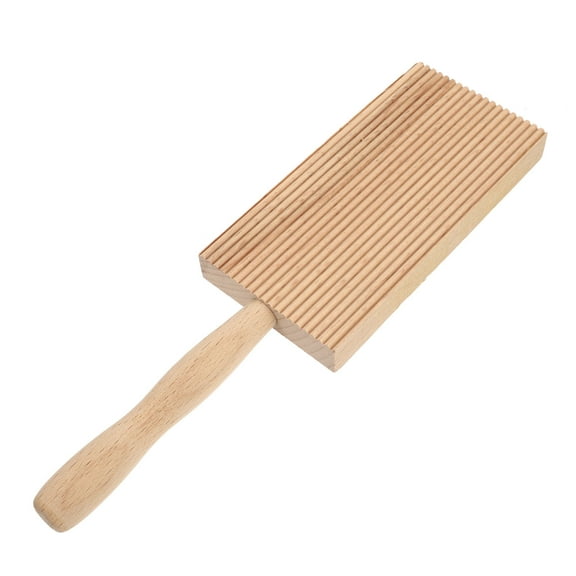 KALLORY Wooden Pasta Board 1Pc - Professional Kitchen Gadget for Healthy Homemade Pasta Making Tool